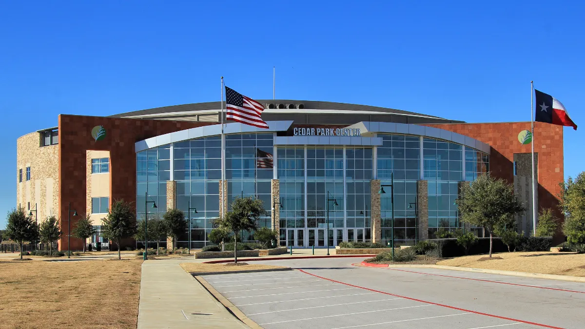Cedar Park Center arena in Cedar Park, Texas
